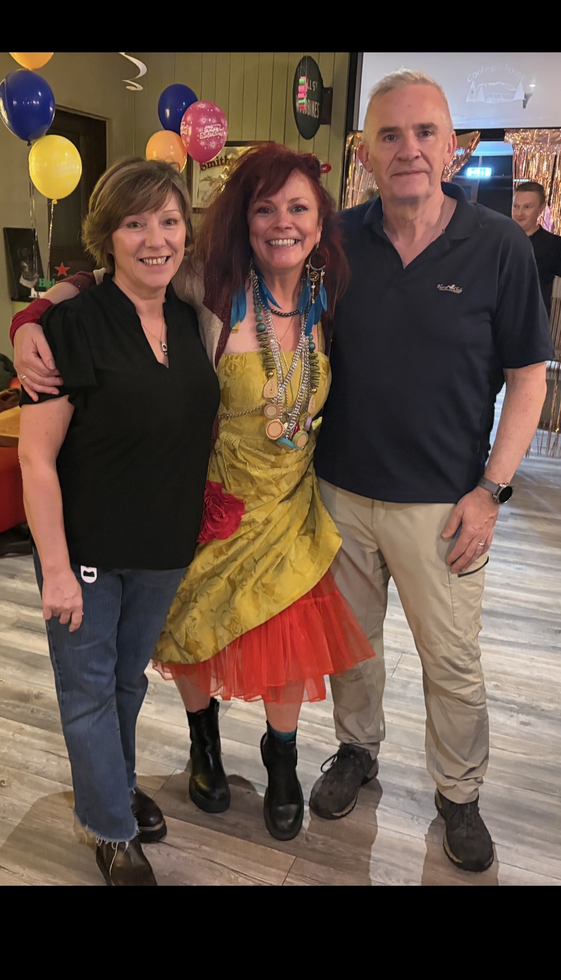 Friends celebrating together at Coolera House